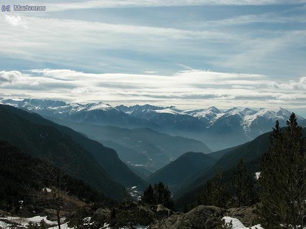 Vistas hacia Andorra