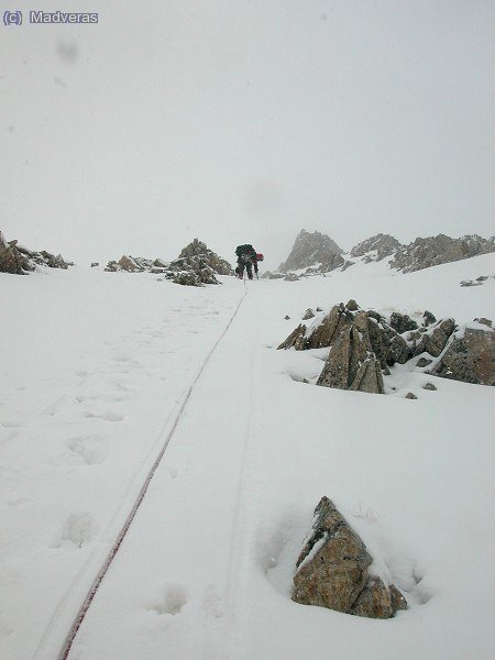 Ultimas rampas hacia la cima