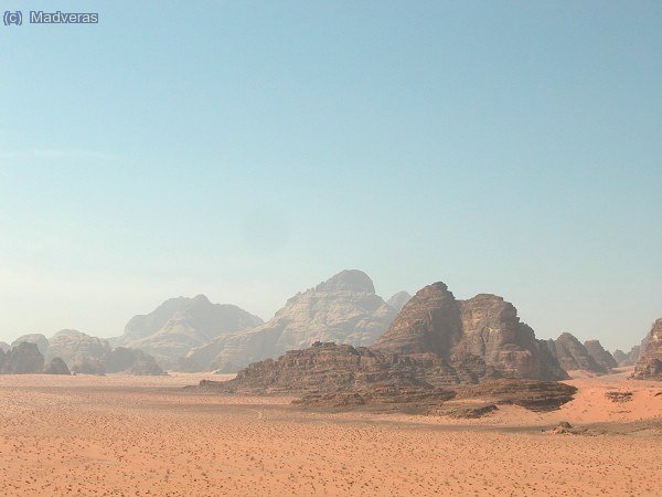 Paredes y valles del desierto