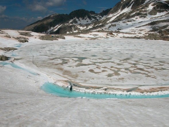 segundo lago de Coronas, el de arriba.