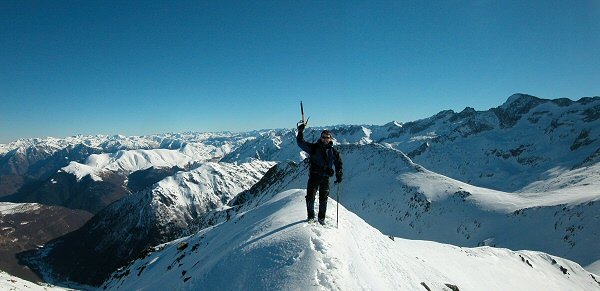 Panoramica de Dave en la cima