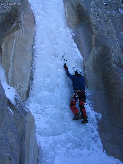 MadVeras buledreando un poquillo por el hielo