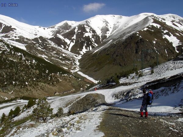 l´endemà amb més bon temps, vista de la vall