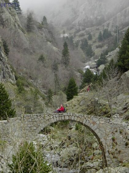 Pont del cremal, pujant a Núria