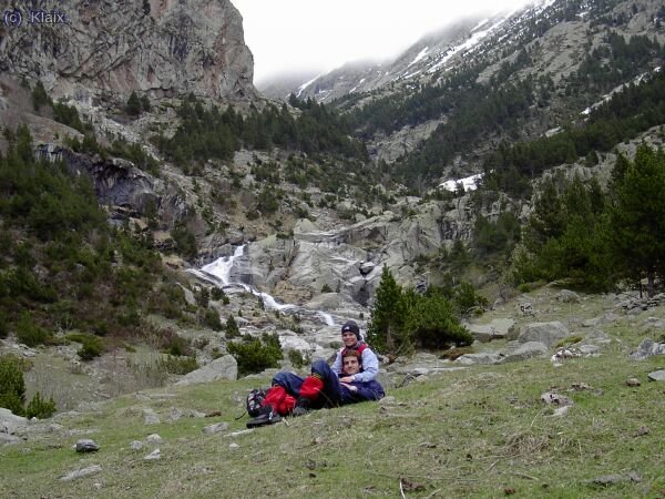 baixant de coma de vaca, després de les marrades.