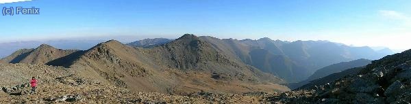 Panoramica desde el Puigmal.