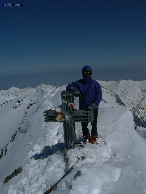 Toni, el company, en la cima