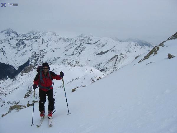 Últimas palas antes de la cima