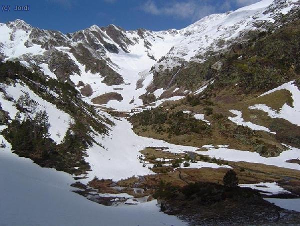 Vista desde el coll de Coma Pedrosa