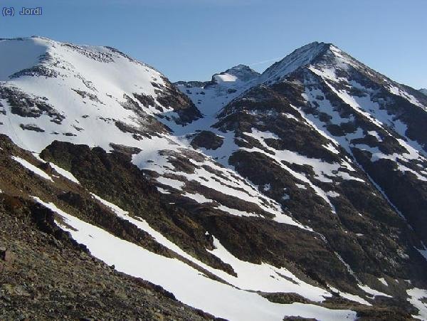 Sanfons, Pic de Baiau y Coma Pedrosa