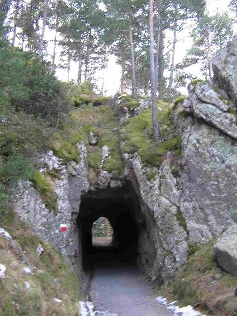 túnel en el GR11