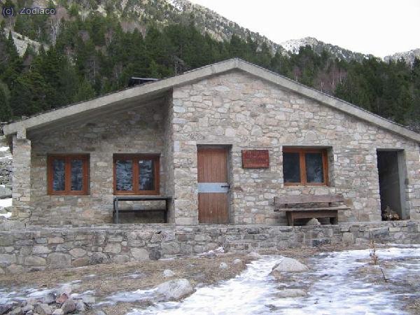 refugio Fontverd (1875m), en Vall de Madriu