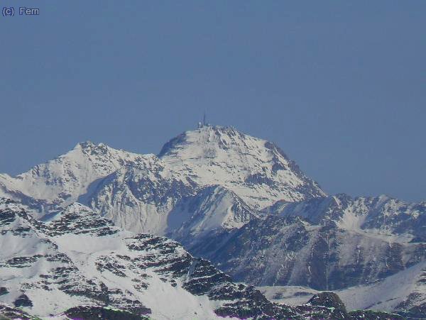 Las inconfundibles antenas del Midi de Bigorre