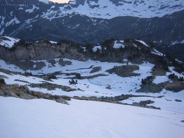 Lago Paderna semihelado