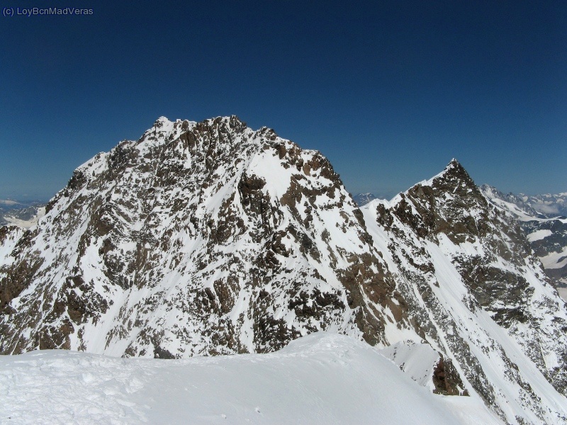 Dufourspitze y Norden