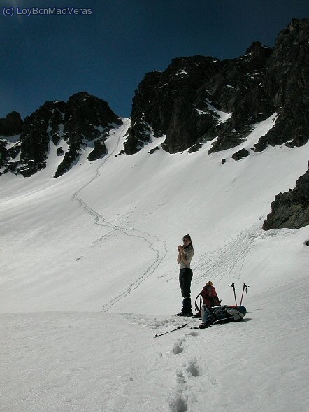 LoyBcn tomado una infusion despues del descenso por el corredorcillo del fondo