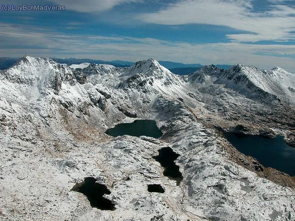 Con la nevada del dia anterior, las vistas eran preciosas