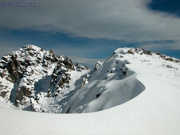 Pic dels Vidals desde Coll de Carboneres