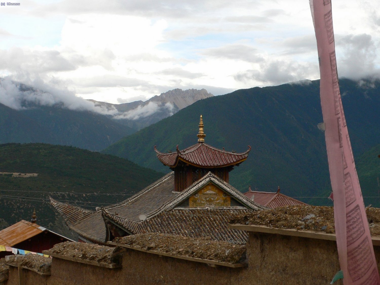 Monasterio de Feilli, condado de Daqin, a unos 3400m