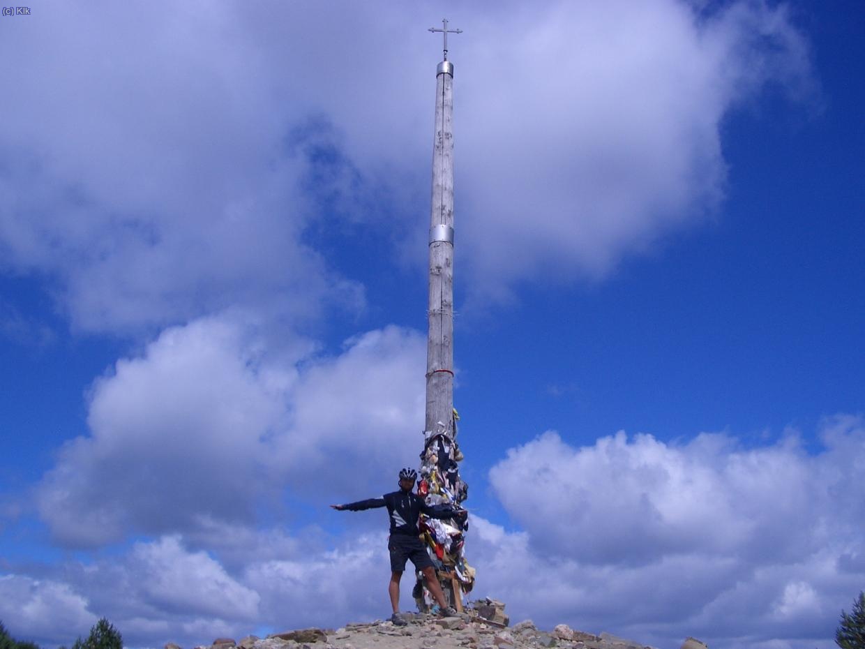 la cruz de ferro.. tremenda subidita tb