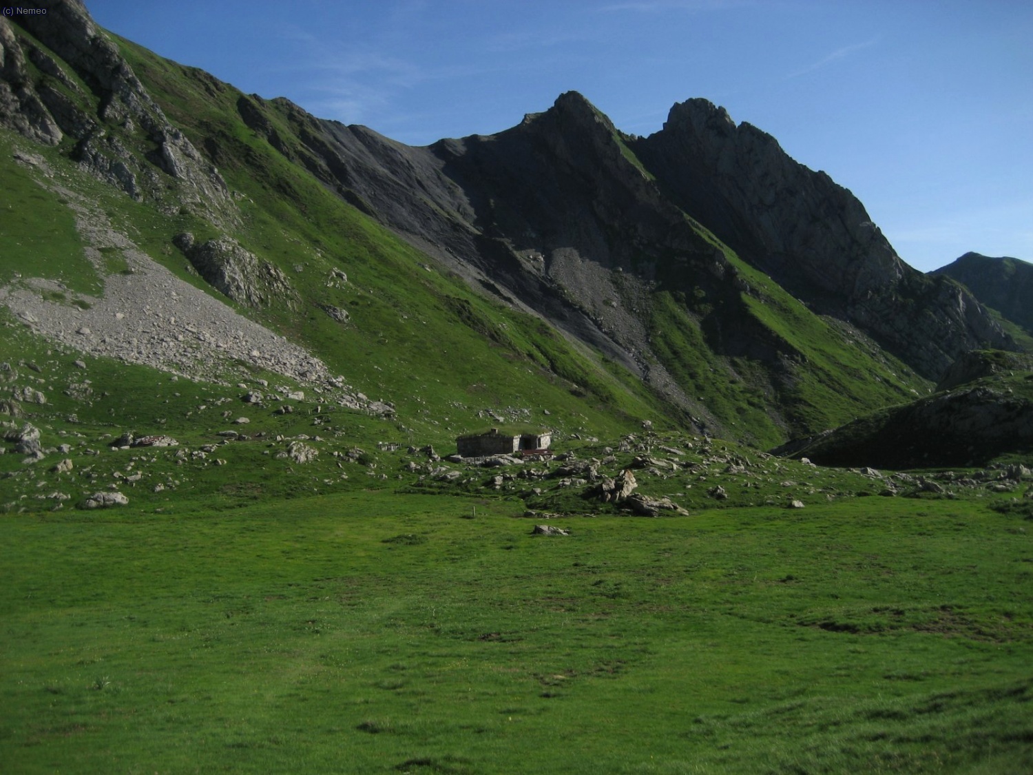 Cabanes de Bonaris, subiendo hacia el puerto de palo.