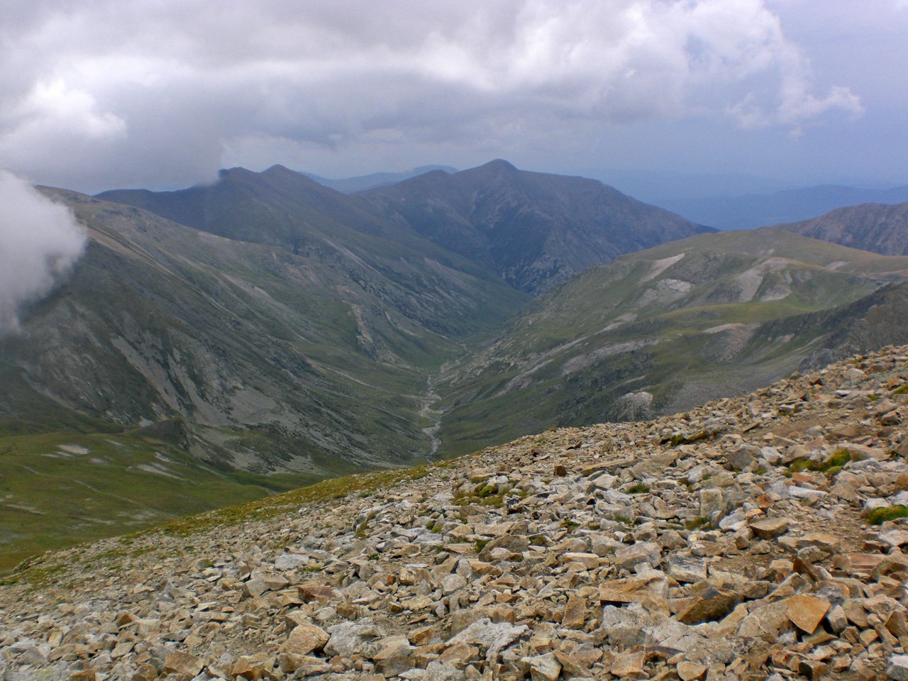 Vistes de la coma del Freser des del Bastiments.