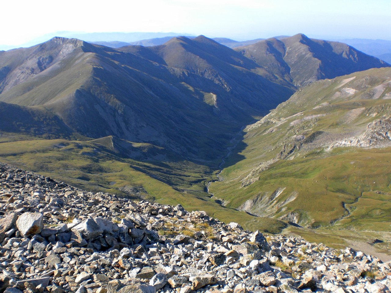 Vistes de la Coma del Freser des del Bastiments.