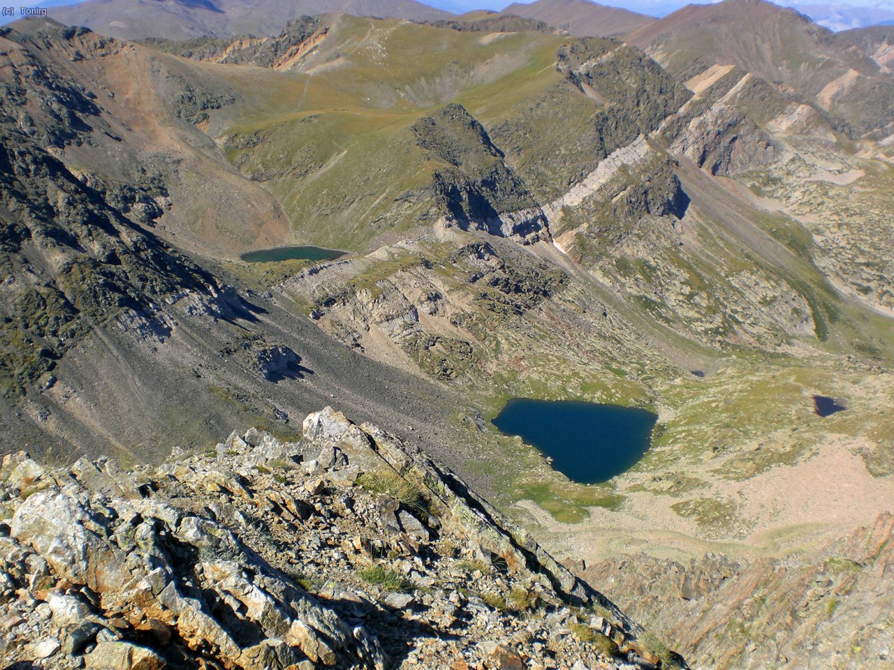 Vistes del Circ de Carançà des del Pic de l