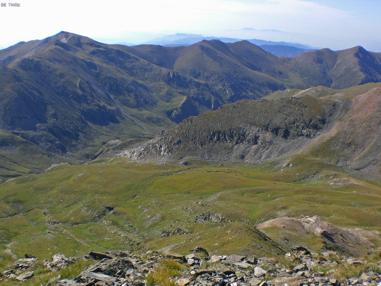 Part de la vall per on passa el GR-11 (Aigols Podrits).