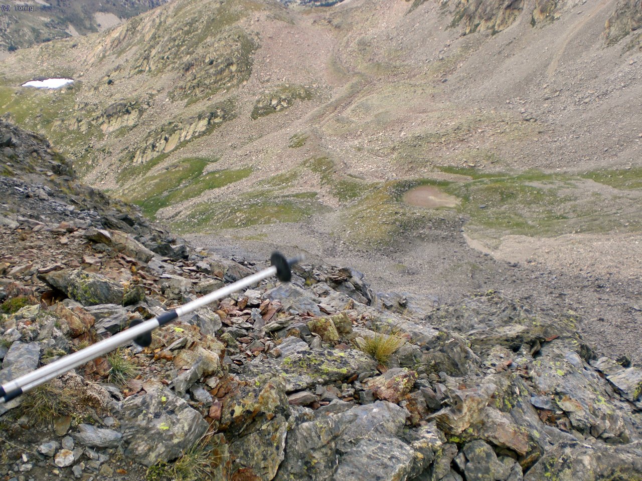 Vistes del Circ de Carançà des del coll de el Portell camí de la cabana de Tirapits.